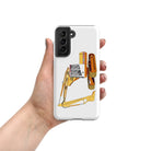 The Tractors Mugs Store Samsung Galaxy S21 JCB 814 Tough case for Samsung® Quality Farmers Merch