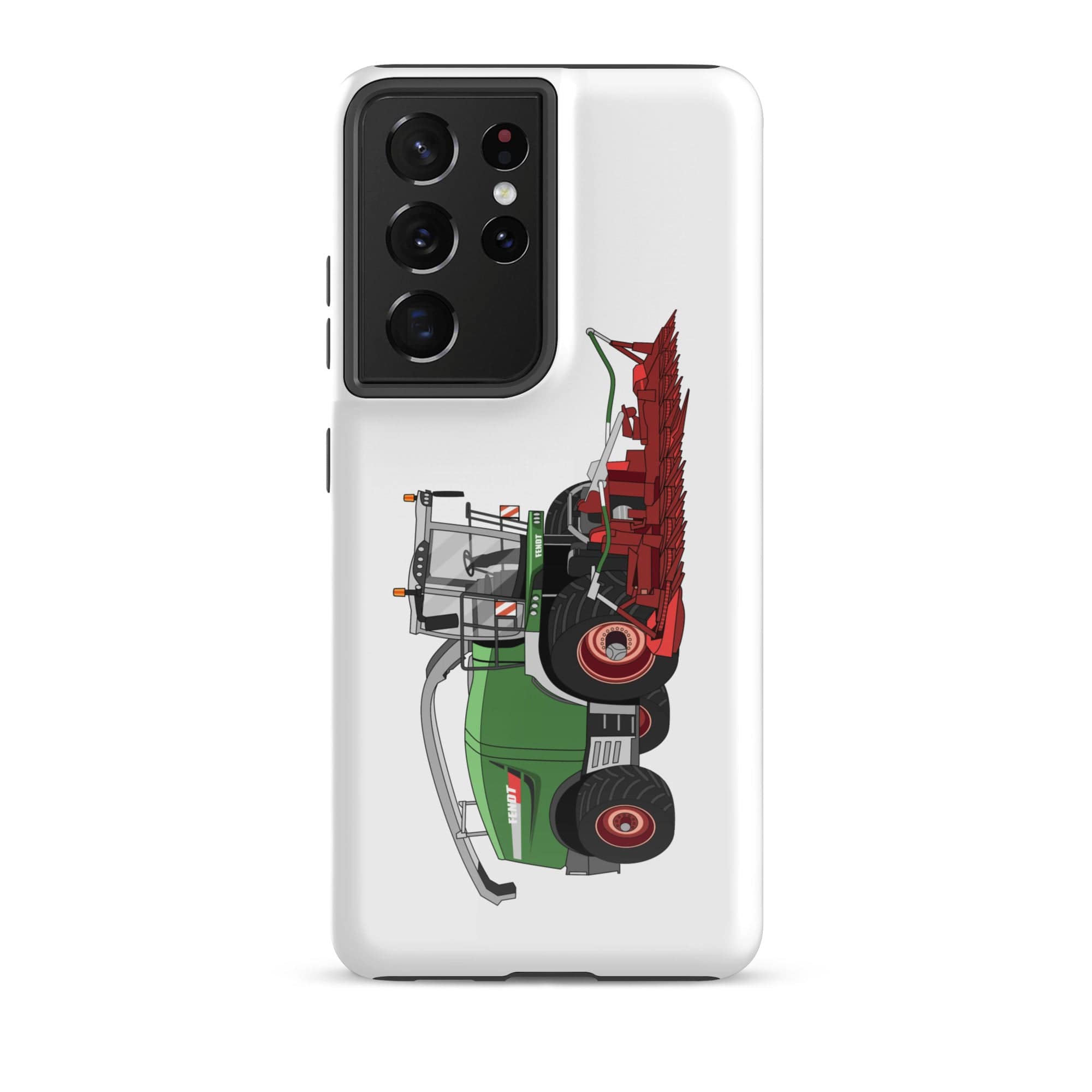 The Tractors Mugs Store Samsung Galaxy S21 Ultra Fendt Katana 85 Forage Harvester Tough case for Samsung® Quality Farmers Merch