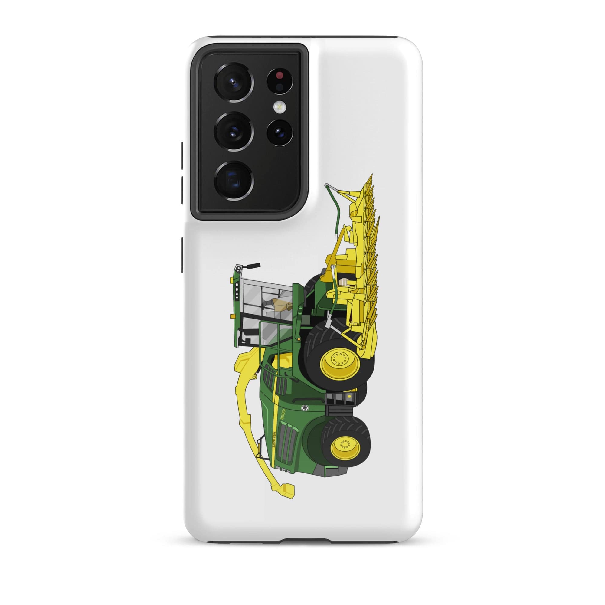 The Tractors Mugs Store Samsung Galaxy S21 Ultra John Deere 8500i Forage Harvester Tough case for Samsung® Quality Farmers Merch