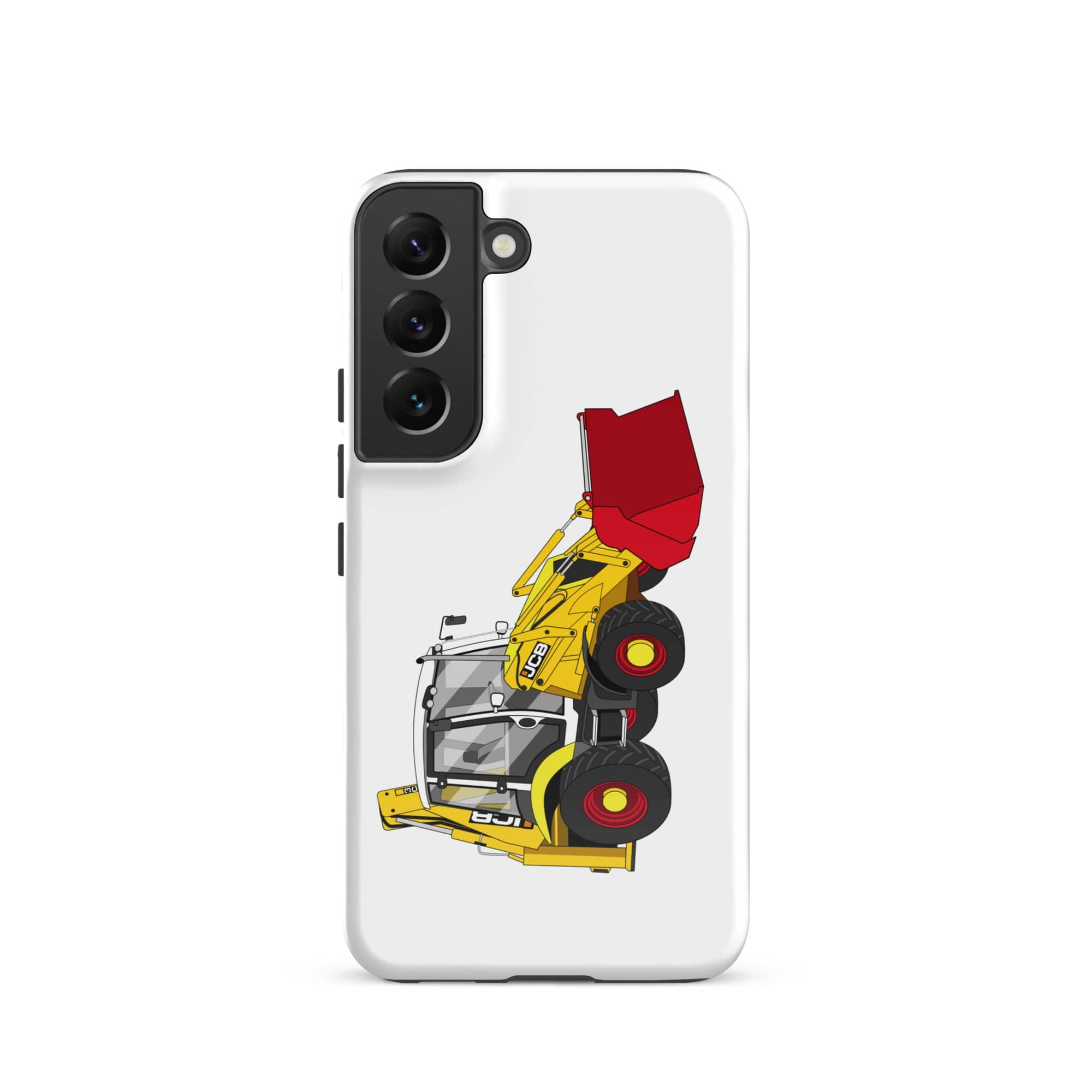 The Tractors Mugs Store Samsung Galaxy S22 JCB 3CX 70th Anniversary Edition Tough case for Samsung® Quality Farmers Merch