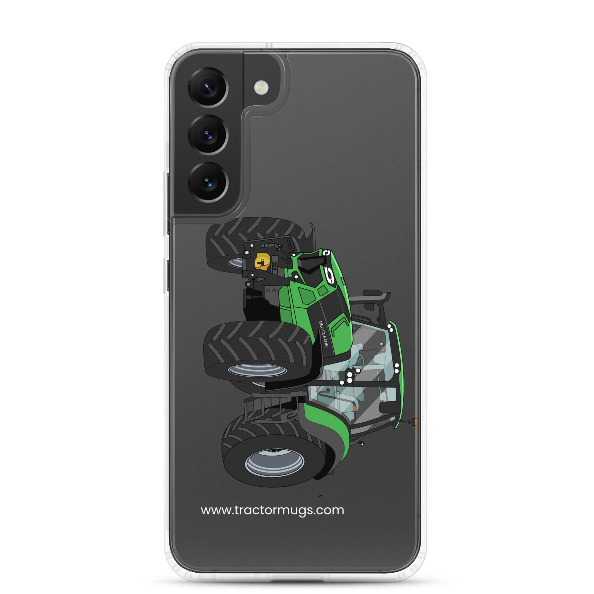 The Tractors Mugs Store Samsung Galaxy S22 Plus Deutz - Fahr Agrotron 7250 Ttv Clear Case for Samsung® Quality Farmers Merch