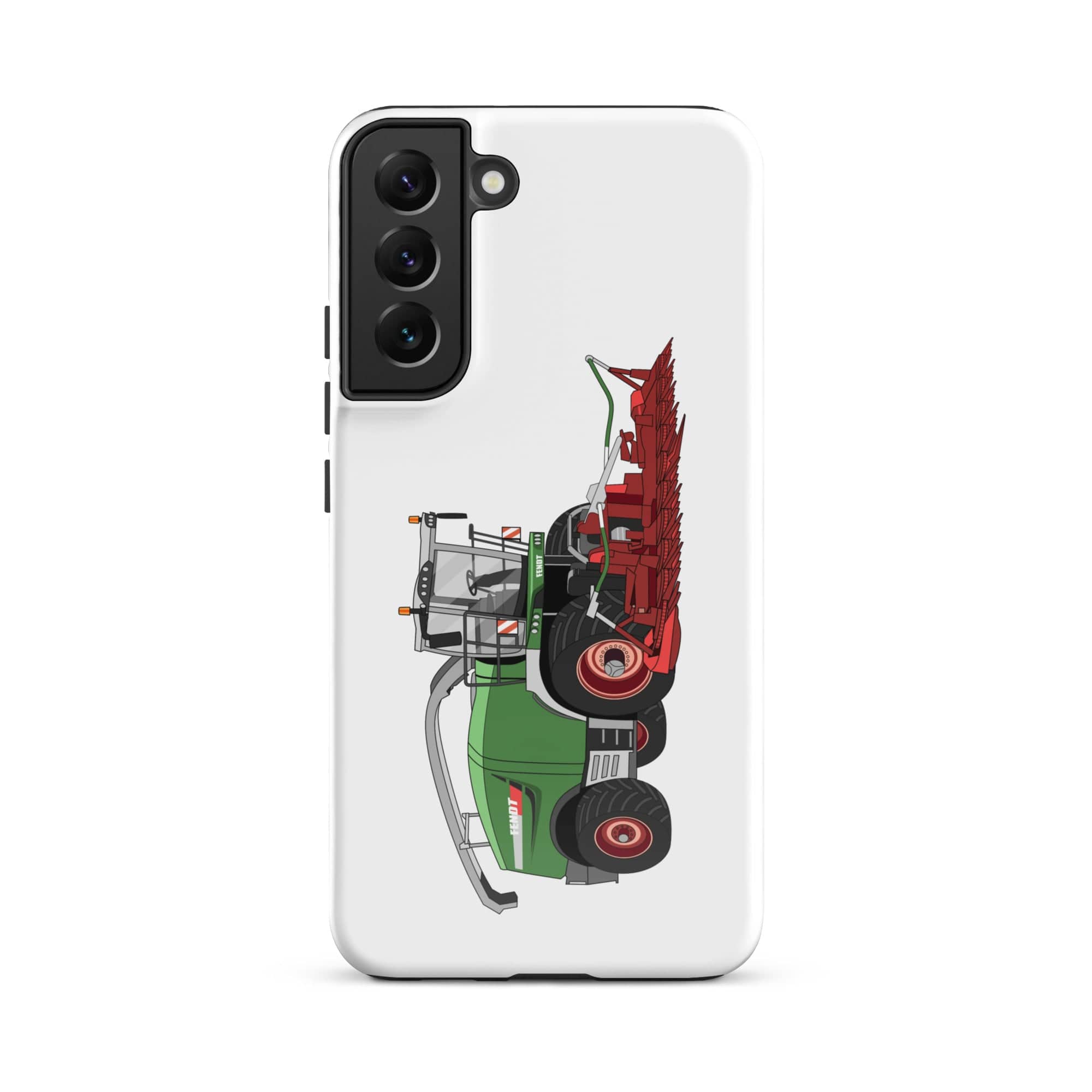 The Tractors Mugs Store Samsung Galaxy S22 Plus Fendt Katana 85 Forage Harvester Tough case for Samsung® Quality Farmers Merch