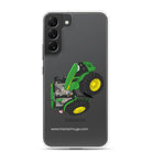 The Tractors Mugs Store Samsung Galaxy S22 Plus John Deere 7R 350 auto powr Clear Case for Samsung® Quality Farmers Merch