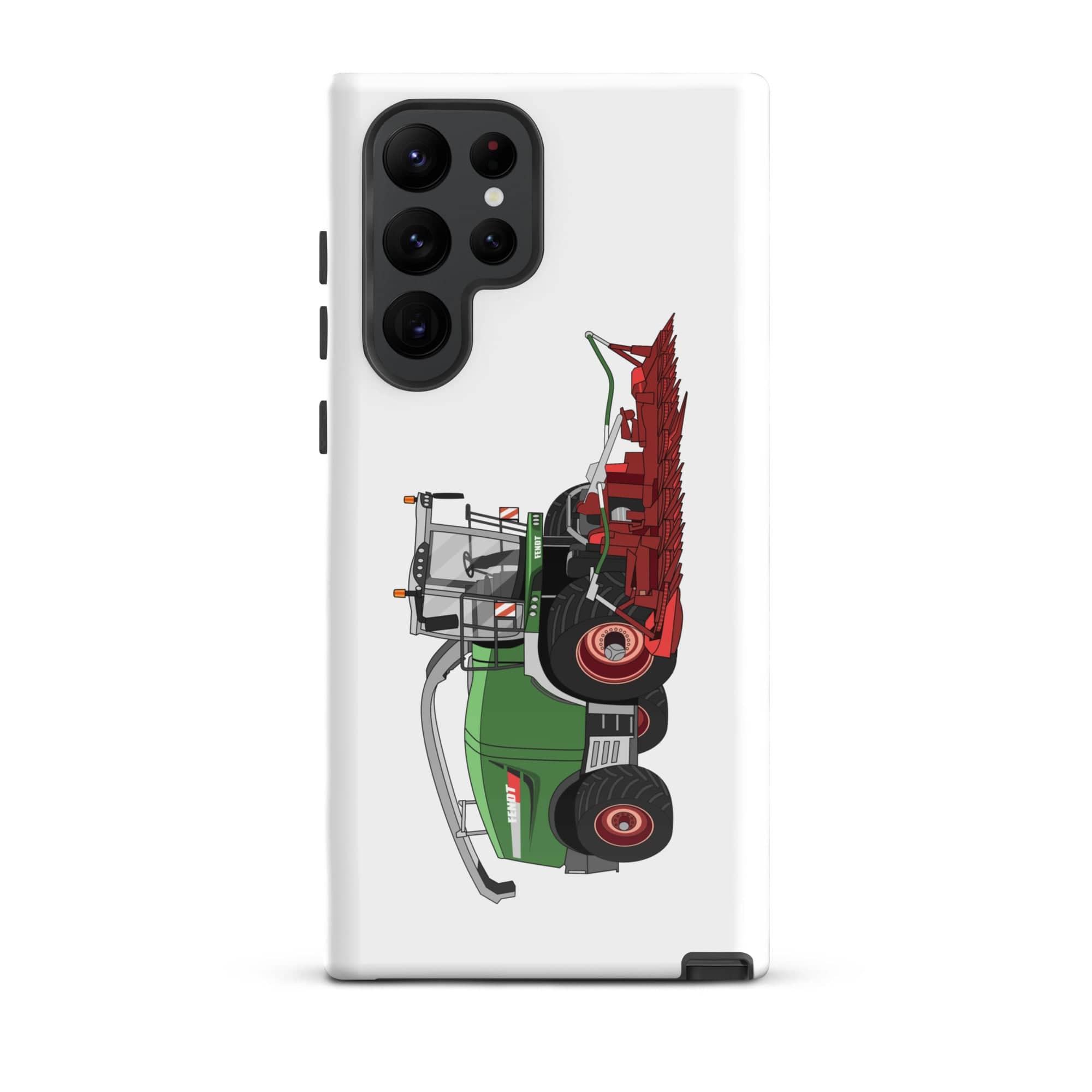 The Tractors Mugs Store Samsung Galaxy S22 Ultra Fendt Katana 85 Forage Harvester Tough case for Samsung® Quality Farmers Merch