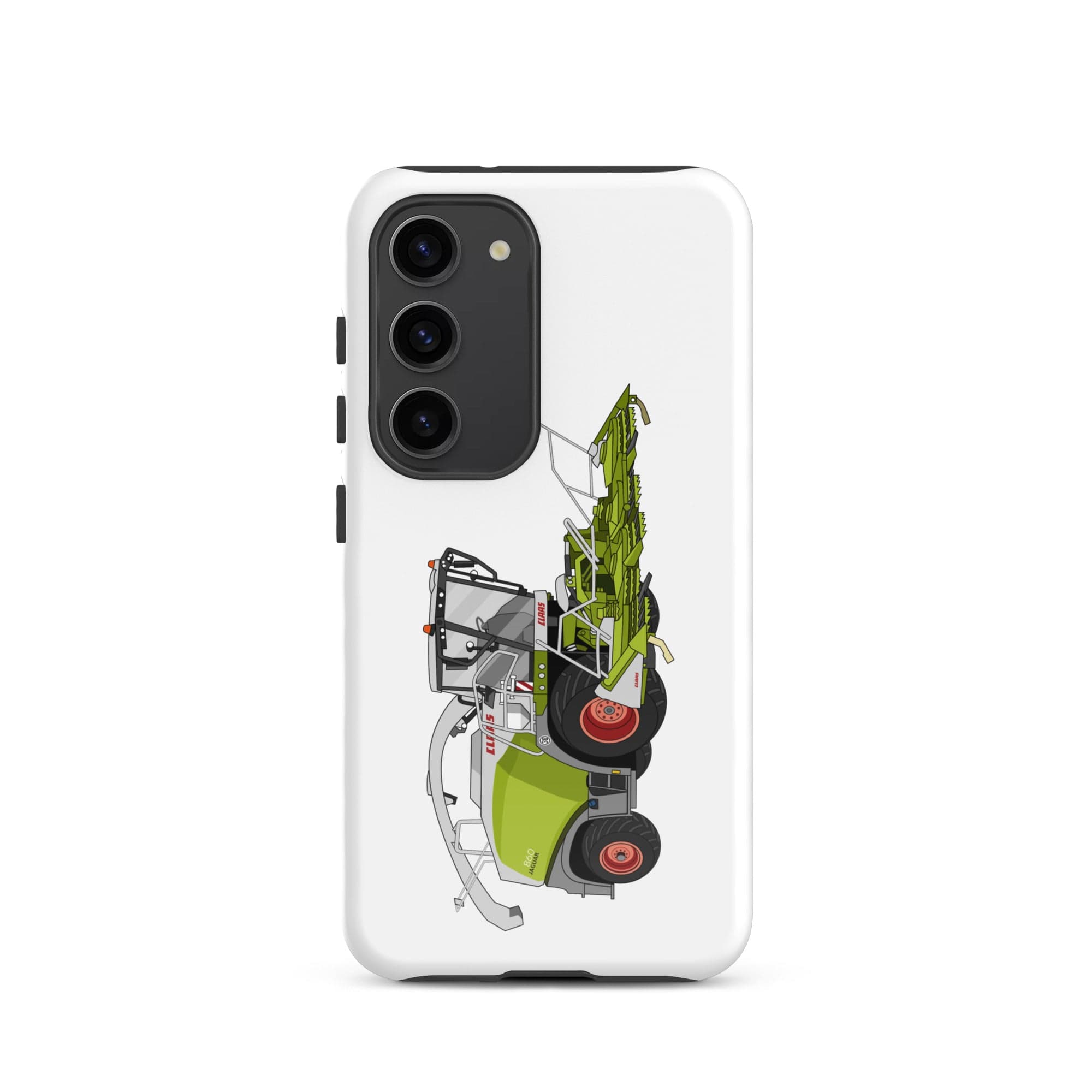 The Tractors Mugs Store Samsung Galaxy S23 Class Jaguar 860 Forage Harvester Tough case for Samsung® Quality Farmers Merch