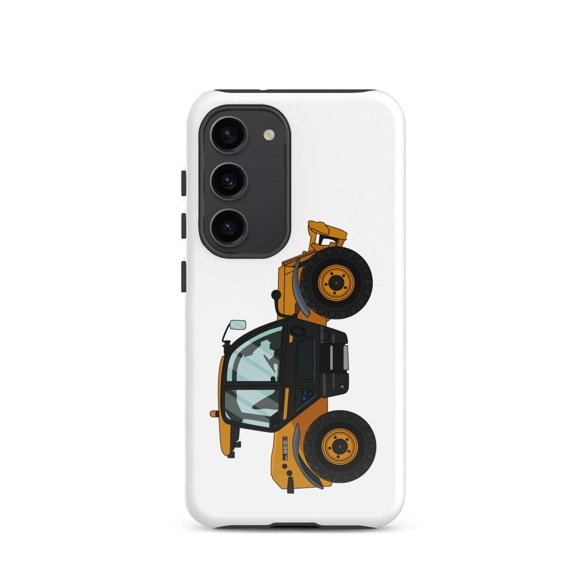 The Tractors Mugs Store Samsung Galaxy S23 JCB 532-60 Tough case for Samsung® Quality Farmers Merch