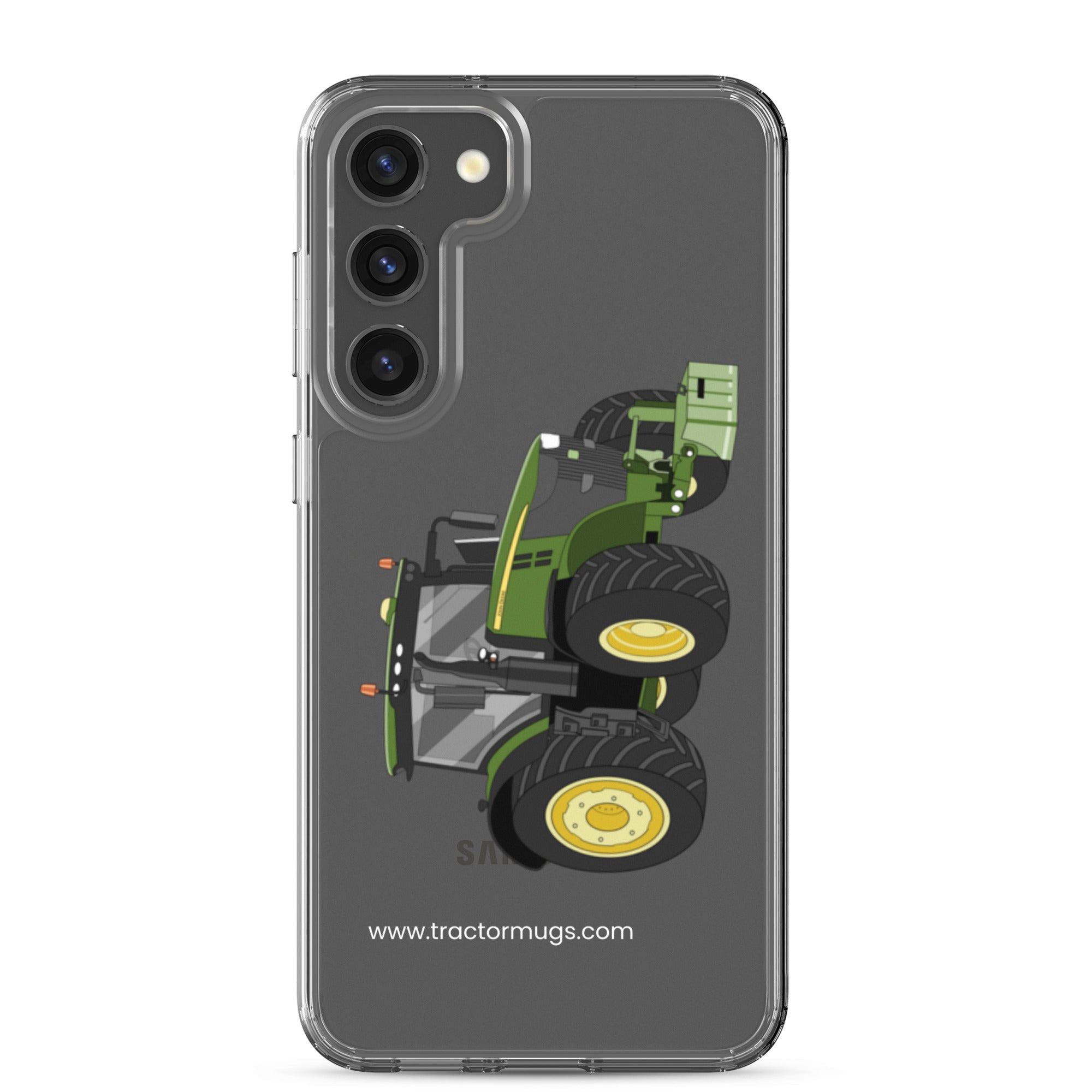 The Tractors Mugs Store Samsung Galaxy S23 Plus John Deere 7310R Clear Case for Samsung® Quality Farmers Merch