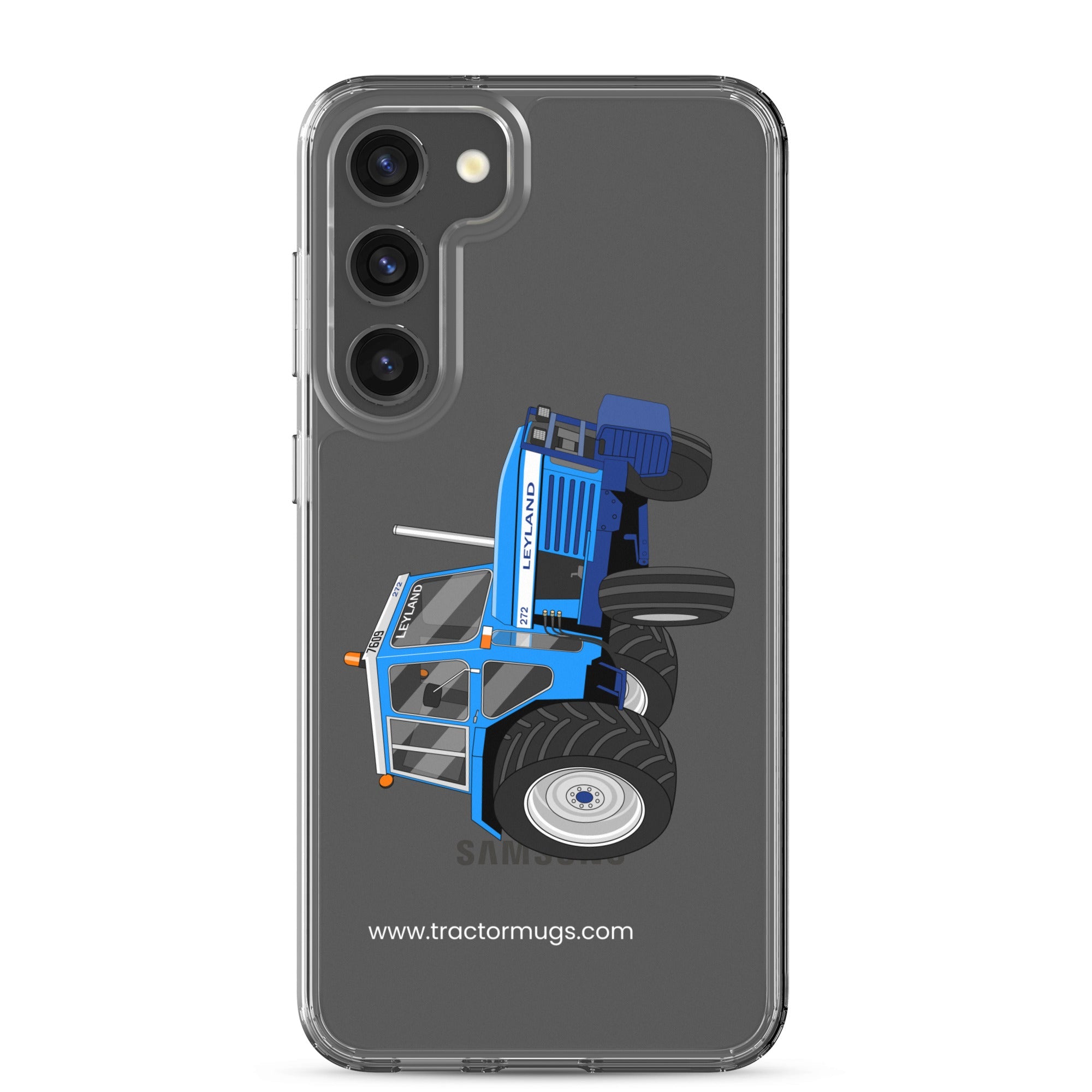 The Tractors Mugs Store Samsung Galaxy S23 Plus Leyland 272 Clear Case for Samsung® Quality Farmers Merch