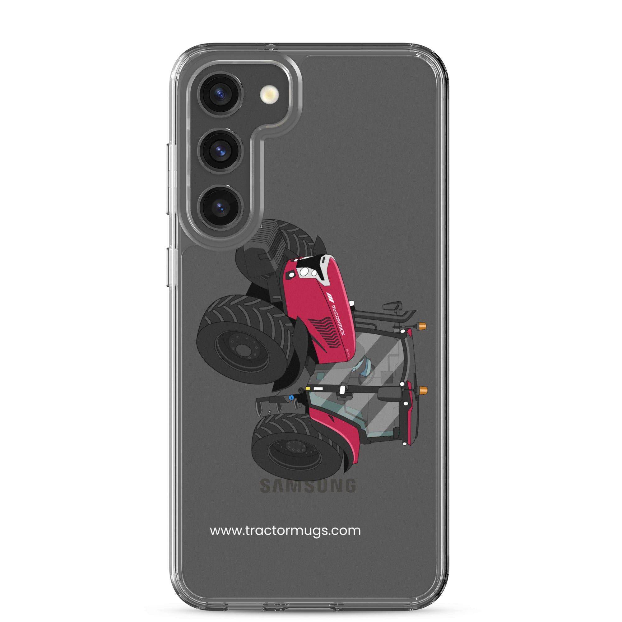 The Tractors Mugs Store Samsung Galaxy S23 Plus McCormick X6.414 P6-Drive Clear Case for Samsung® Quality Farmers Merch