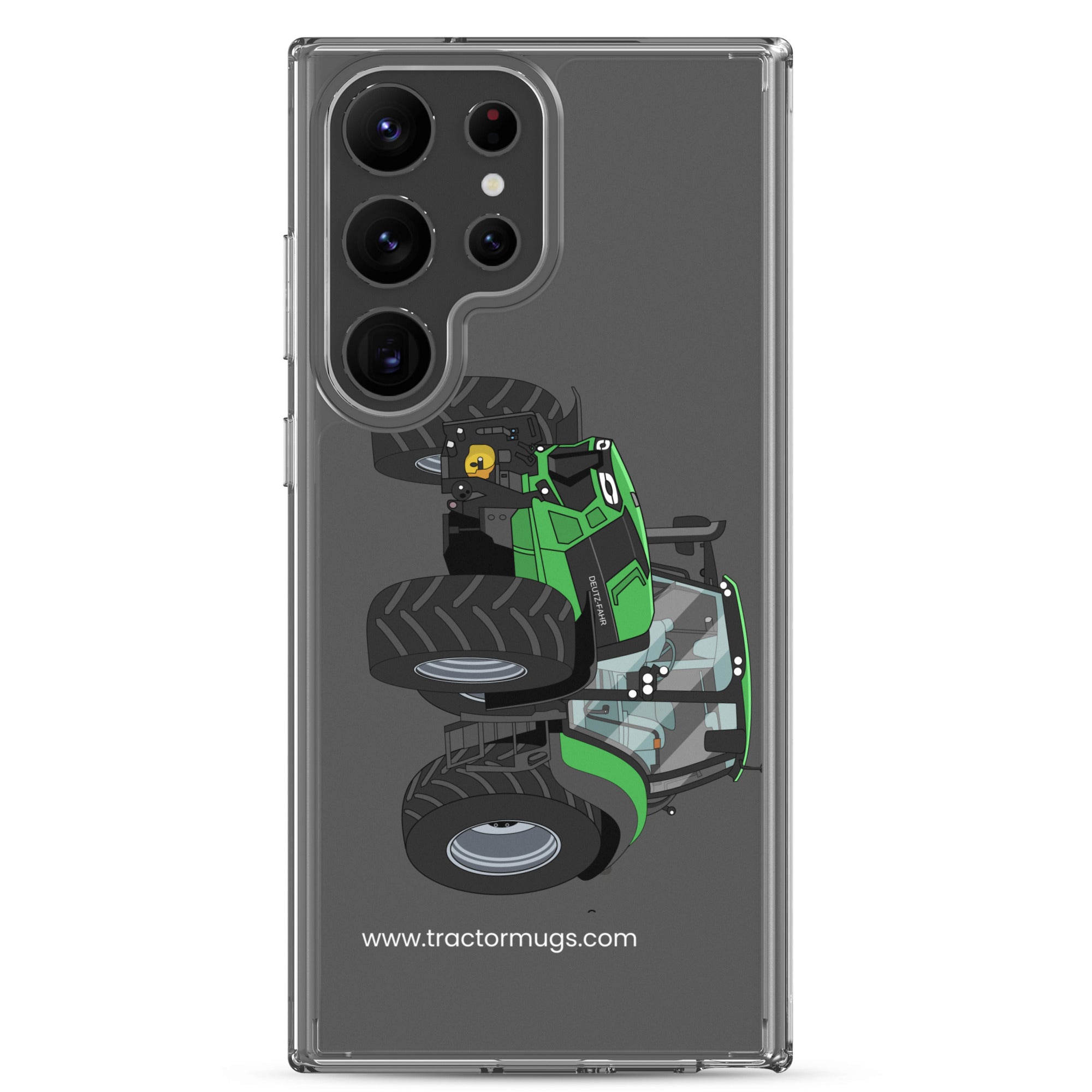 The Tractors Mugs Store Samsung Galaxy S23 Ultra Deutz - Fahr Agrotron 7250 Ttv Clear Case for Samsung® Quality Farmers Merch