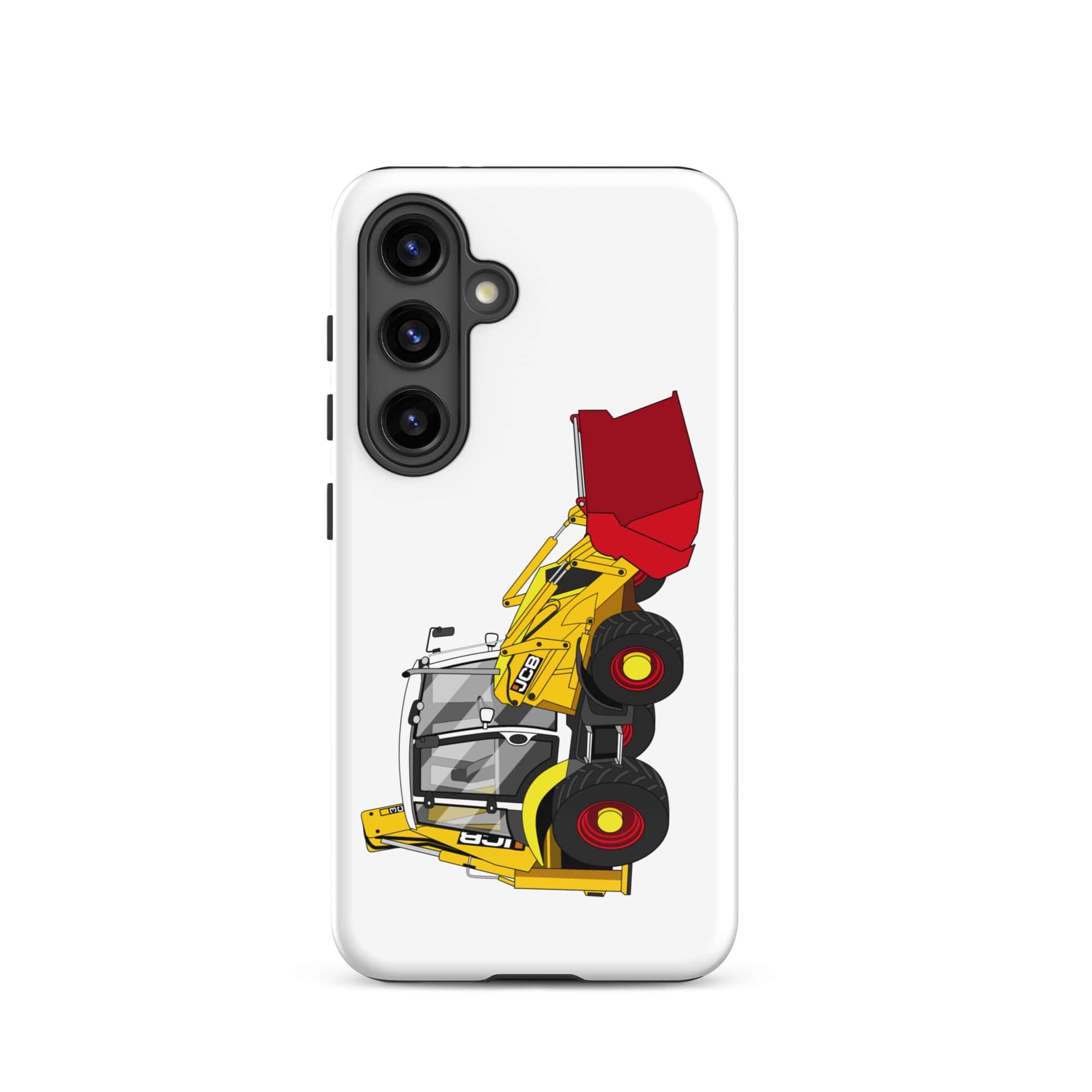 The Tractors Mugs Store Samsung Galaxy S24 JCB 3CX 70th Anniversary Edition Tough case for Samsung® Quality Farmers Merch