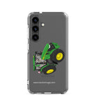 The Tractors Mugs Store Samsung Galaxy S24 John Deere 7R 350 auto powr Clear Case for Samsung® Quality Farmers Merch