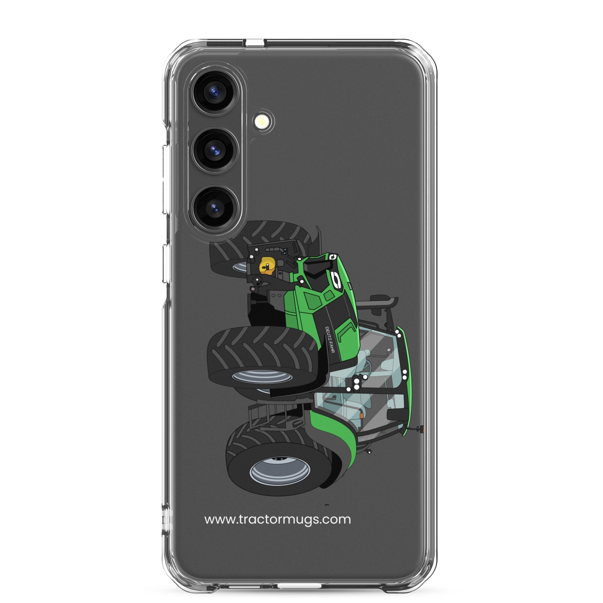 The Tractors Mugs Store Samsung Galaxy S24 Plus Deutz - Fahr Agrotron 7250 Ttv Clear Case for Samsung® Quality Farmers Merch