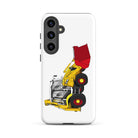 The Tractors Mugs Store Samsung Galaxy S24 Plus JCB 3CX 70th Anniversary Edition Tough case for Samsung® Quality Farmers Merch