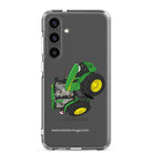 The Tractors Mugs Store Samsung Galaxy S24 Plus John Deere 7R 350 auto powr Clear Case for Samsung® Quality Farmers Merch