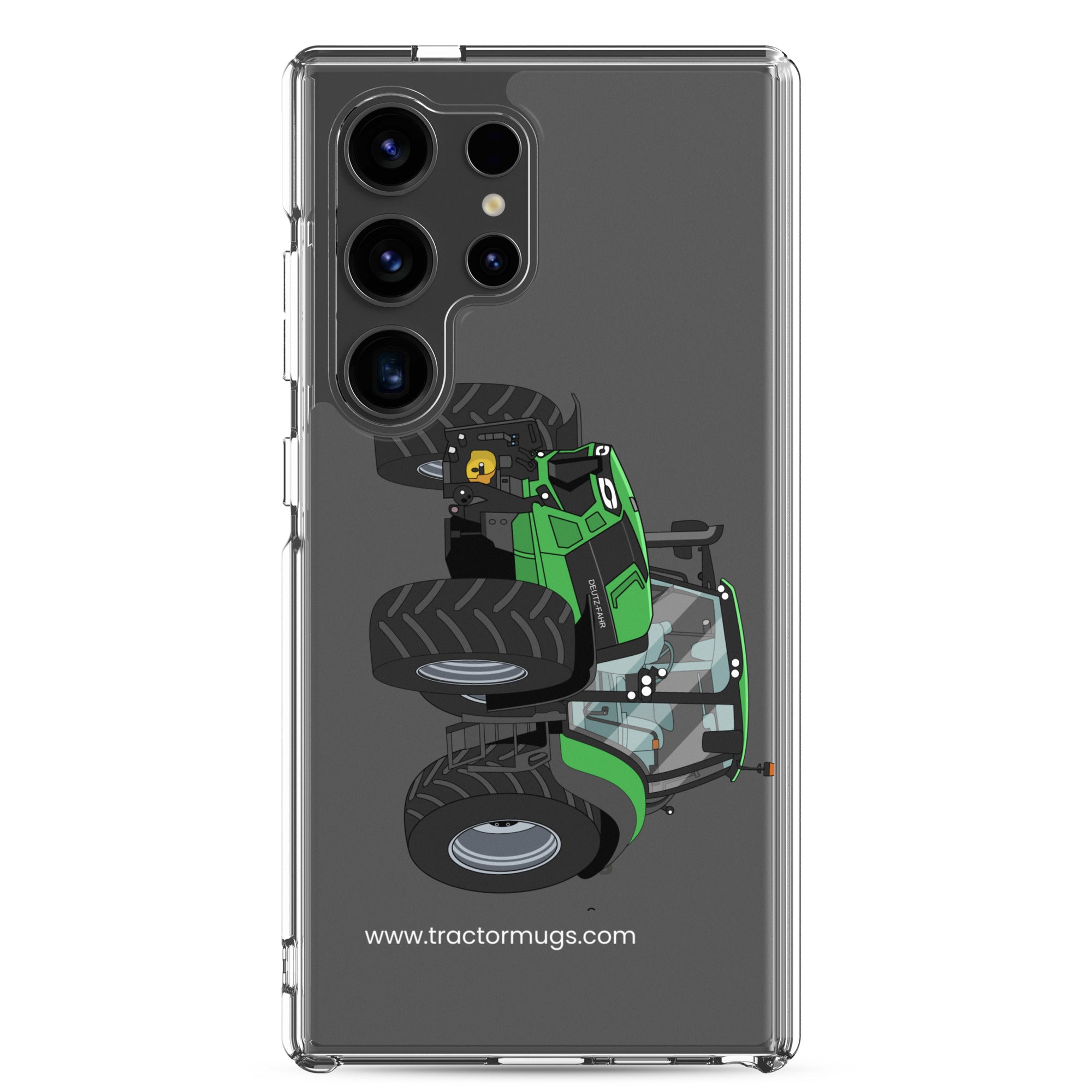 The Tractors Mugs Store Samsung Galaxy S24 Ultra Deutz - Fahr Agrotron 7250 Ttv Clear Case for Samsung® Quality Farmers Merch