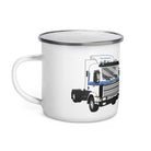 The Tractors Mugs Store Scania 143M 470 Enamel Mug Quality Farmers Merch