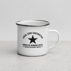 The Tractors Mugs Store Star Contractor Enamel Mug Quality Farmers Merch