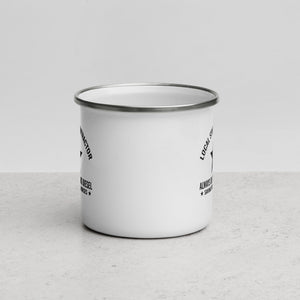 The Tractors Mugs Store Star Contractor Enamel Mug Quality Farmers Merch