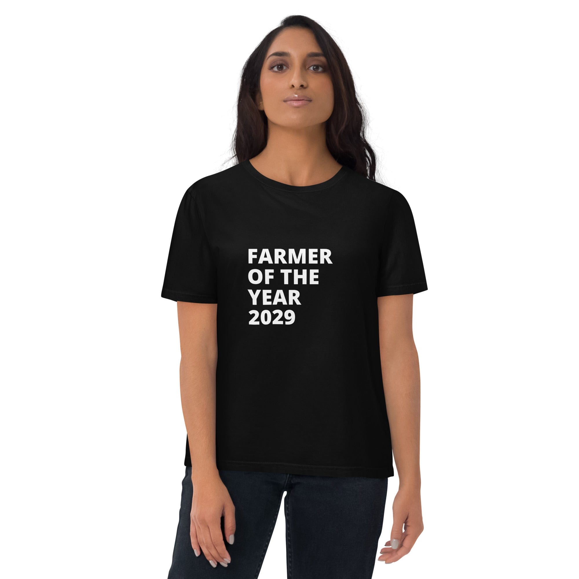 The Tractors Mugs Store T-Shirt Farmer of The Year 2029 Unisex Organic Cotton T-shirt Quality Farmers Merch