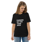 The Tractors Mugs Store T-Shirt Farmer of The Year 2029 Unisex Organic Cotton T-shirt Quality Farmers Merch