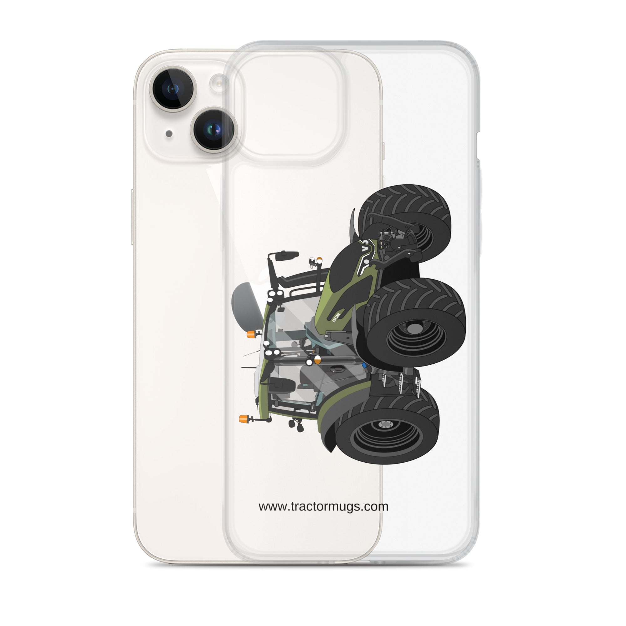 The Tractors Mugs Store Valtra G 135 Versus Clear Case for iPhone® Quality Farmers Merch