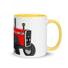 The Tractors Mugs Store Yellow Massey Ferguson 698T 2.0 Mug with Color Inside Quality Farmers Merch