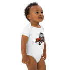 The Tractors Mugs Store Zetor 5211 Organic cotton baby bodysuit Quality Farmers Merch