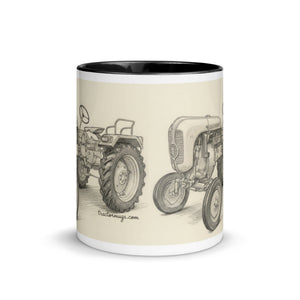 Porsche Mug with Color Inside – Tractor Mugs