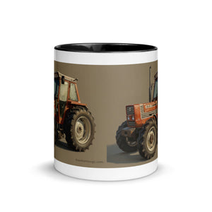 FIAT Mug with Color Inside – Tractor Mugs
