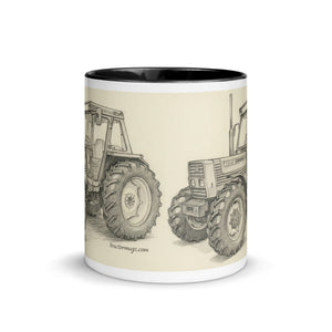 FIAT Mug with Color Inside – Tractor Mugs