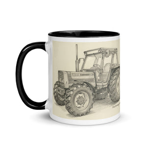FIAT Mug with Color Inside – Tractor Mugs