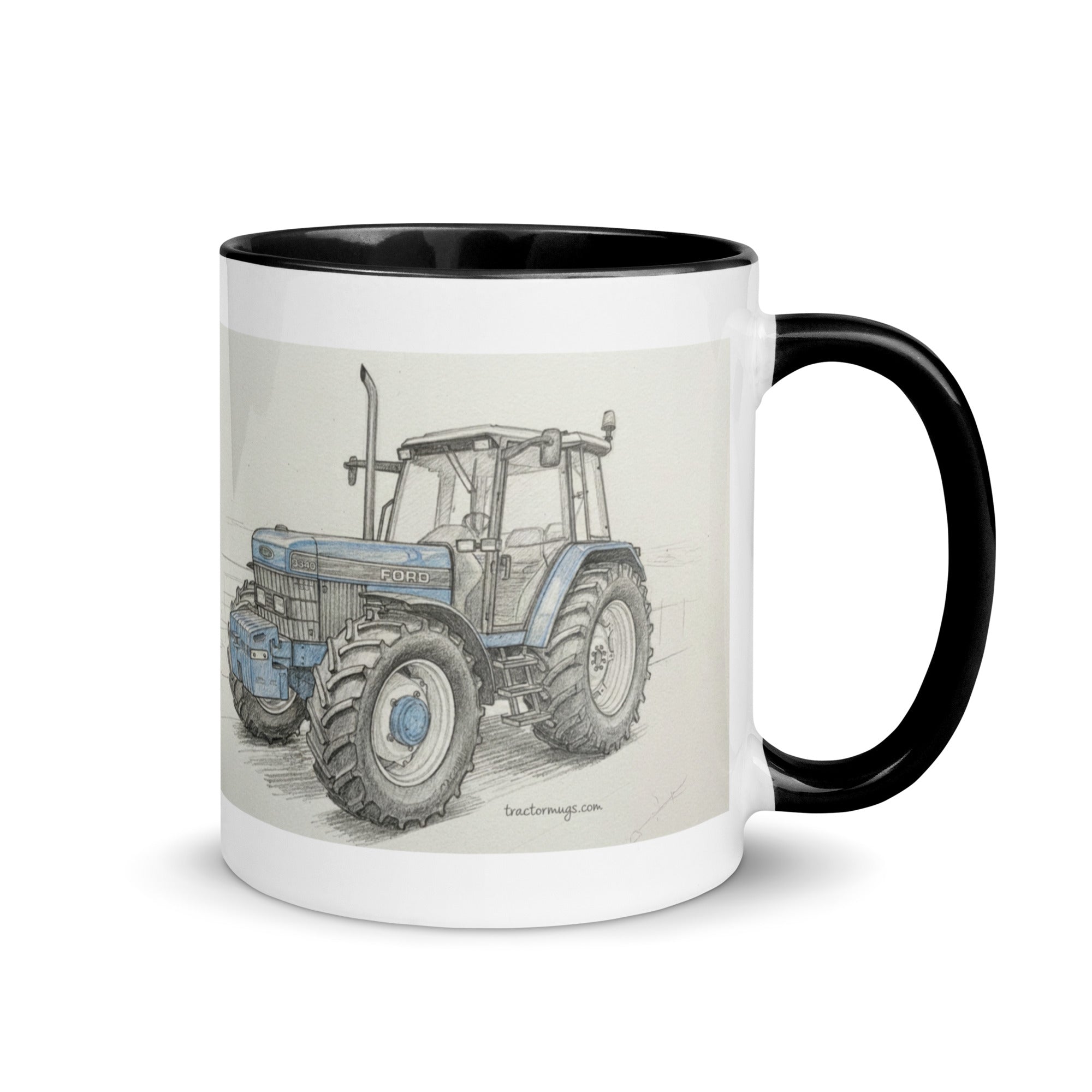 Ford Mug with Color Inside – Tractor Mugs