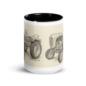 Porsche Mug with Color Inside – Tractor Mugs
