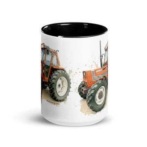 FIAT Mug with Color Inside – Tractor Mugs