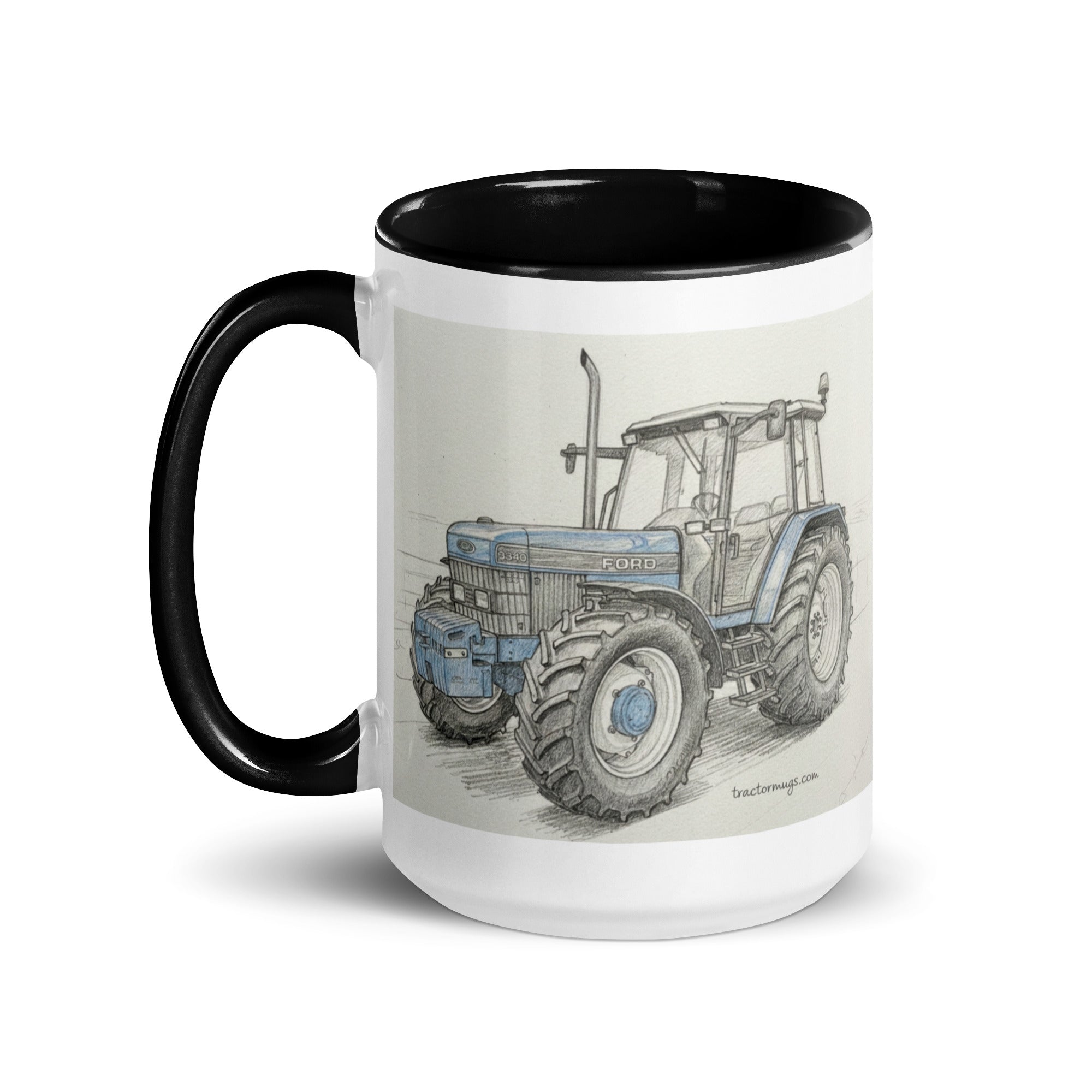 Ford Mug with Color Inside – Tractor Mugs