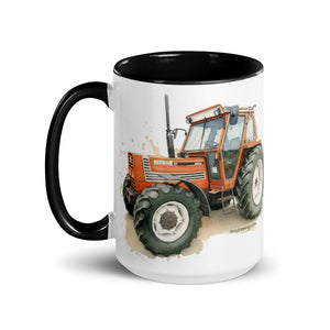 FIAT Mug with Color Inside – Tractor Mugs