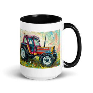FIAT Mug with Color Inside – Tractor Mugs