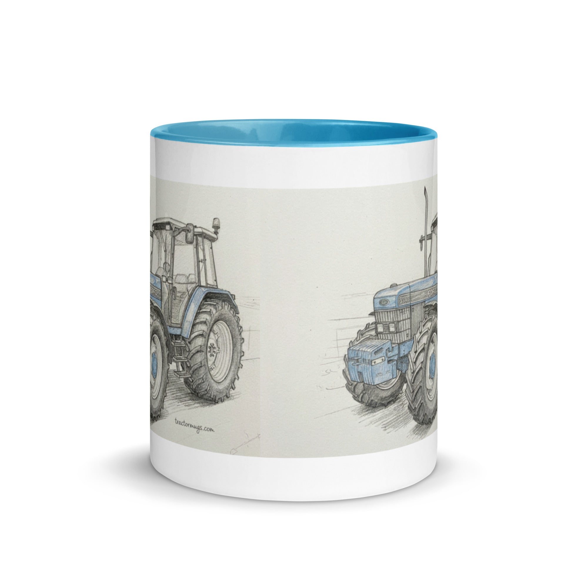 Ford Mug with Color Inside – Tractor Mugs