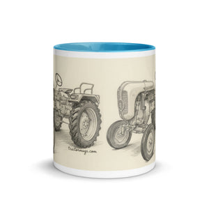Porsche Mug with Color Inside – Tractor Mugs