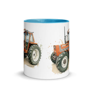 FIAT Mug with Color Inside – Tractor Mugs