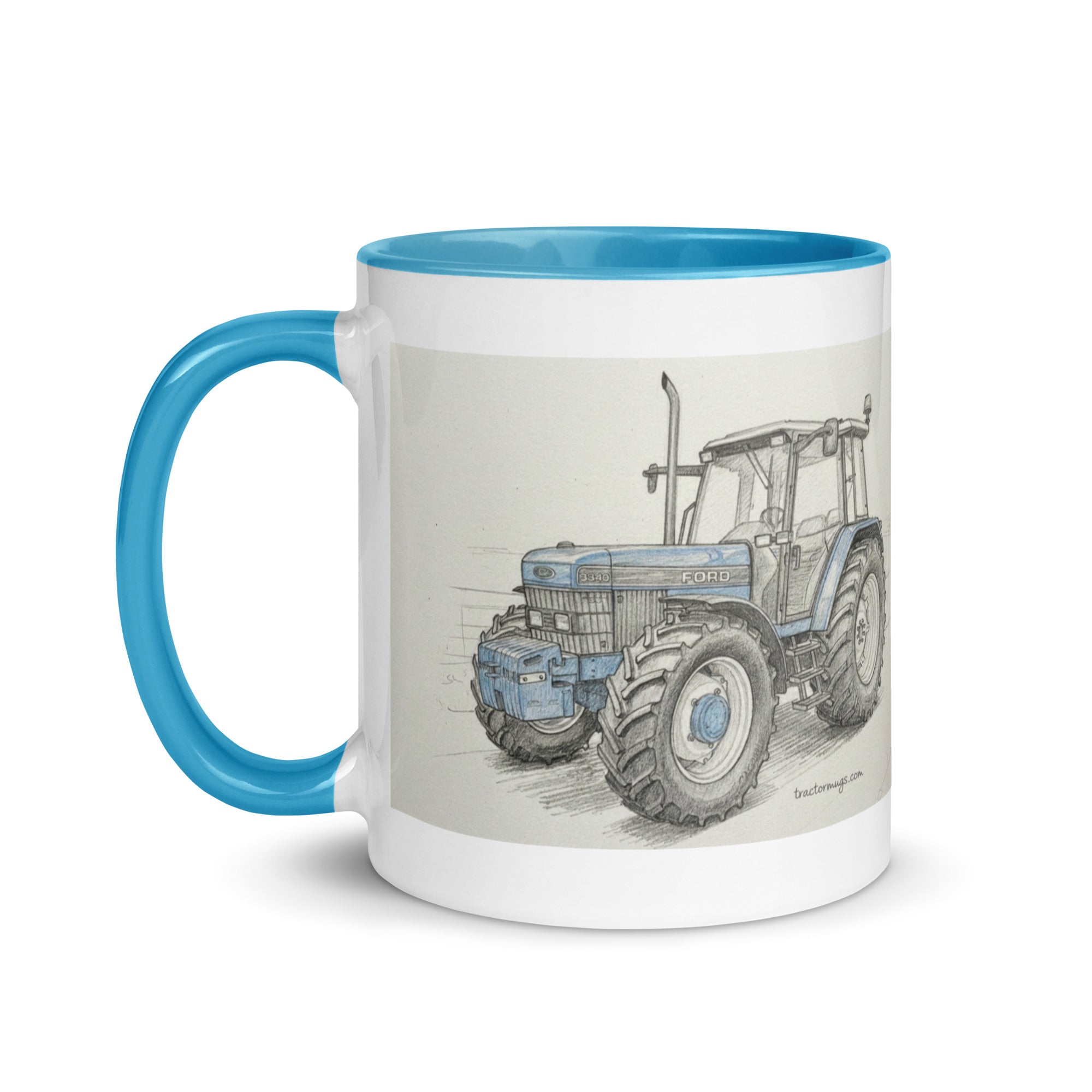 Ford Mug with Color Inside – Tractor Mugs