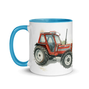 FIAT Mug with Color Inside – Tractor Mugs