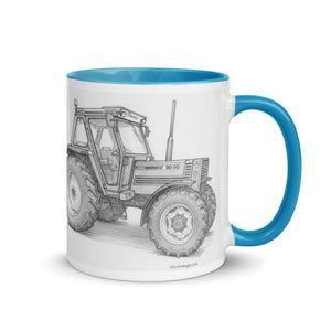FIAT Mug with Color Inside – Tractor Mugs