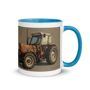 FIAT Mug with Color Inside – Tractor Mugs