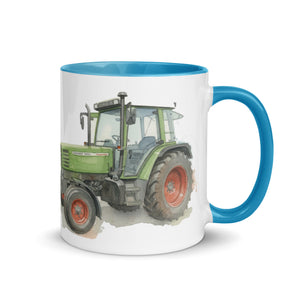Fendt colour inside mug – Tractor Mugs