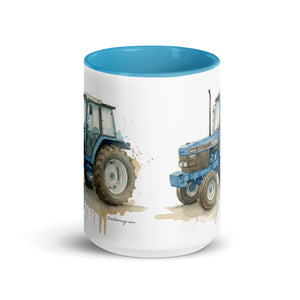 Ford Mug with Color Inside – Tractor Mugs