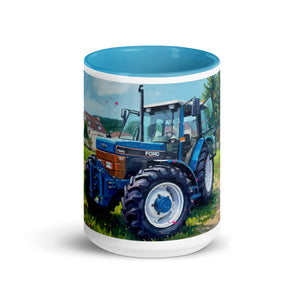 Ford Mug with Color Inside – Tractor Mugs