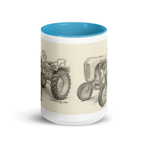 Porsche Mug with Color Inside – Tractor Mugs