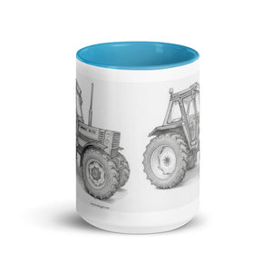 FIAT Mug with Color Inside – Tractor Mugs